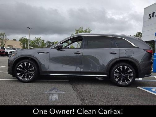 Machine Gray Metallic 2024 Mazda CX-90 Premium
