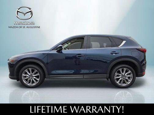 Deep Crystal Blue Mica 2021 Mazda CX-5 Grand Touring