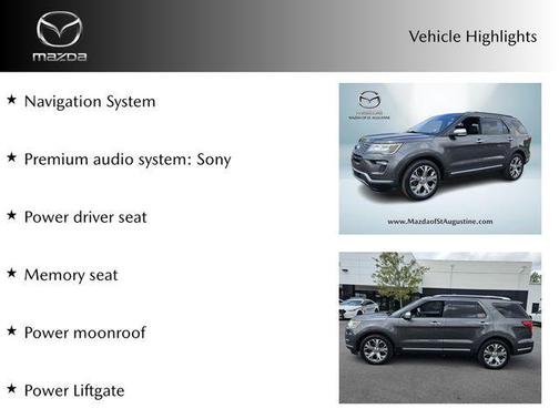 2019 Ford Explorer Platinum