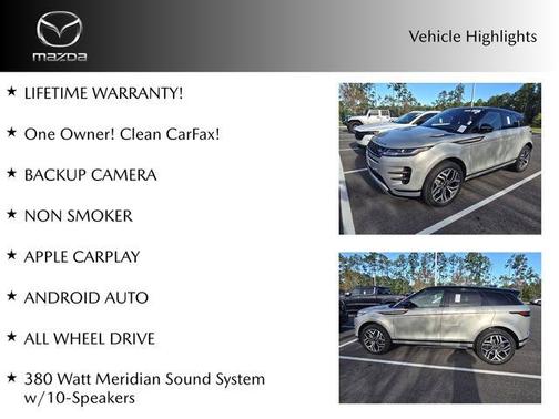 2020 Land Rover Range Rover Evoque First Edition