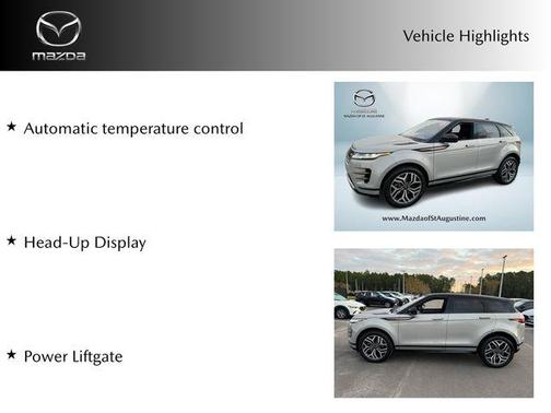 2020 Land Rover Range Rover Evoque First Edition