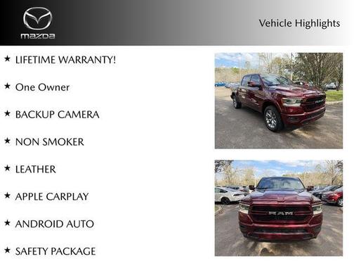 Delmonico Red Pearlcoat 2022 RAM 1500 Laramie