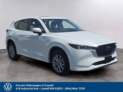 Rhodium White Metallic 2024 Mazda CX-5 2.5 S Preferred Package