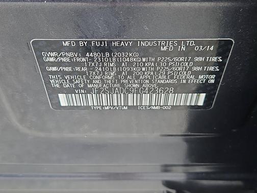 2015 Subaru Forester 2.5i Premium