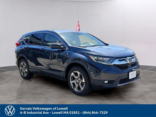 Gray 2019 Honda CR-V EX-L