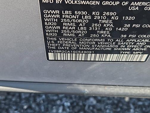 2025 Volkswagen Atlas 2.0T SEL
