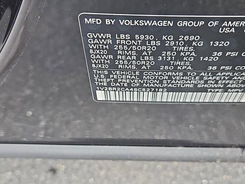 2025 Volkswagen Atlas 2.0T SEL