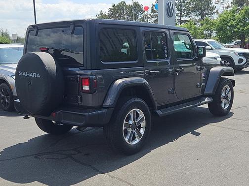 Gray 2022 Jeep Wrangler Unlimited Sahara