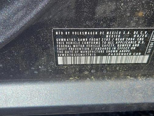 2025 Volkswagen Jetta 1.5T SE