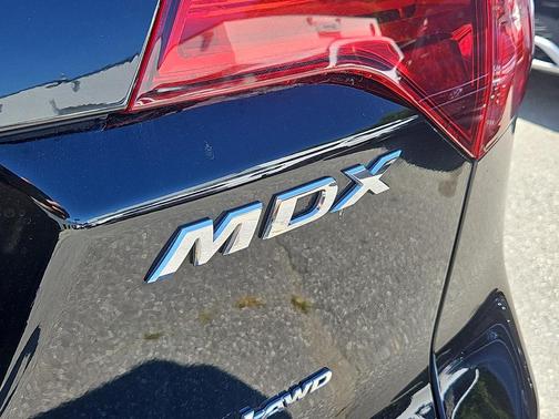 Black 2011 Acura MDX 3.7L Technology