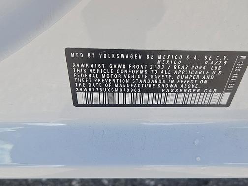 2025 Volkswagen Jetta 1.5T Sport