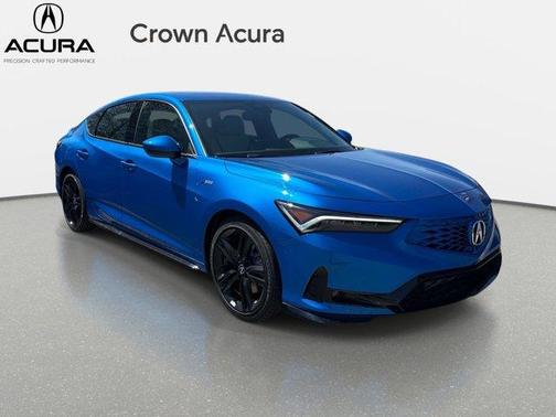 Apex Blue Pearl 2026 Acura Integra w/A-Spec Package