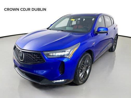 Apex Blue Pearl 2022 Acura RDX A-Spec