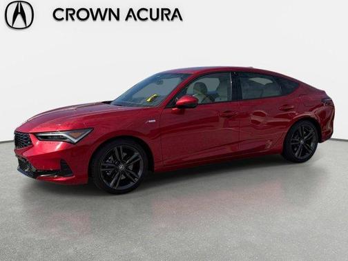 Performance Red Pearl 2025 Acura Integra A-Spec Technology