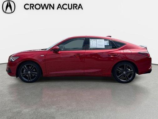 Performance Red Pearl 2025 Acura Integra A-Spec Technology