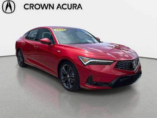 Performance Red Pearl 2025 Acura Integra A-Spec Technology