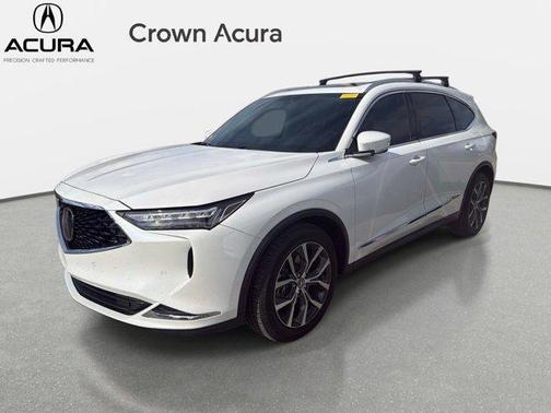 Platinum White Pearl 2023 Acura MDX Technology