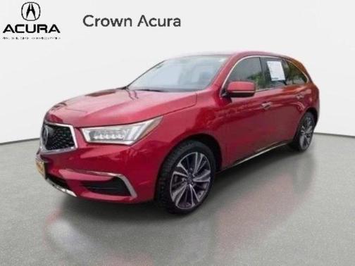Performance Red Pearl 2020 Acura MDX 3.5L w/Technology Package