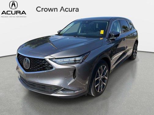 Liquid Carbon Metallic 2023 Acura MDX Technology