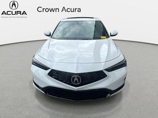 Platinum White Pearl 2025 Acura Integra A-Spec Technology
