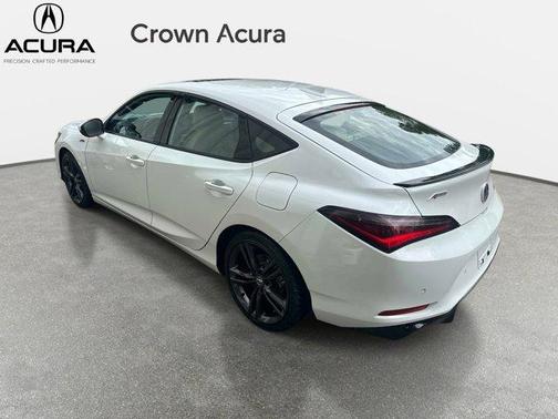 Platinum White Pearl 2025 Acura Integra A-Spec Technology