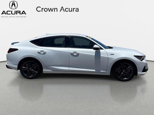 Platinum White Pearl 2025 Acura Integra A-Spec Technology