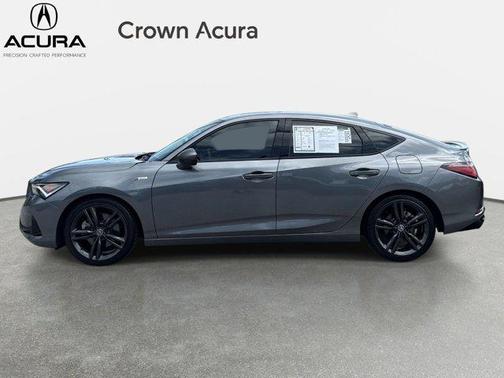 Carbon Metallic 2023 Acura Integra A-Spec Technology