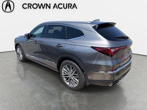 Liquid Carbon Metallic 2023 Acura MDX Advance