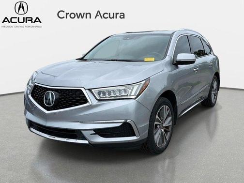 Lunar Silver Metallic 2017 Acura MDX 3.5L w/Technology Package
