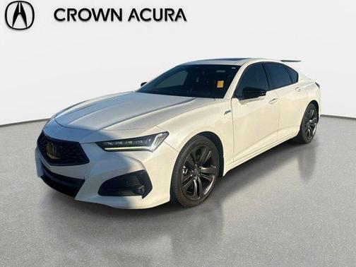 Platinum White Pearl 2022 Acura TLX A-Spec