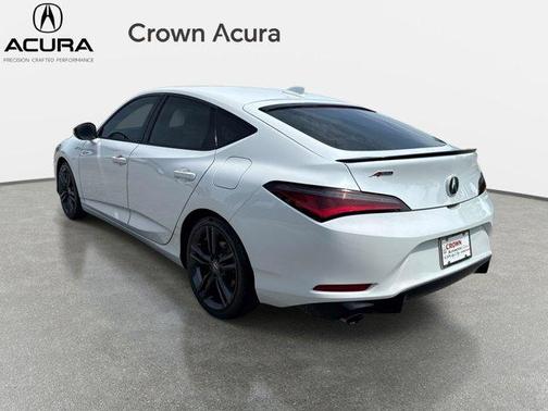 Platinum White 2023 Acura Integra w/A-Spec Package