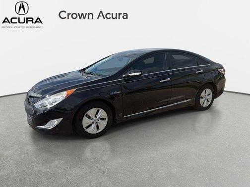 Eclipse Black 2015 Hyundai SONATA Hybrid Base