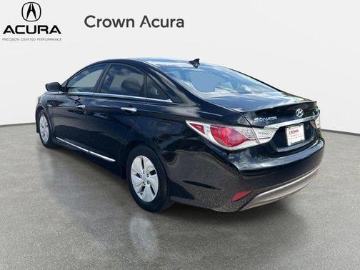 Eclipse Black 2015 Hyundai SONATA Hybrid Base