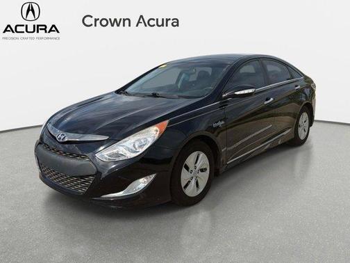 Eclipse Black 2015 Hyundai SONATA Hybrid Base