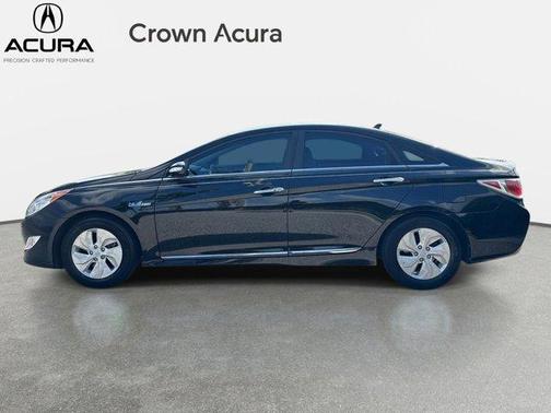 Eclipse Black 2015 Hyundai SONATA Hybrid Base