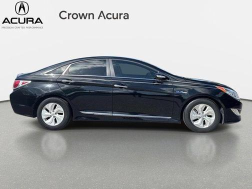 Eclipse Black 2015 Hyundai SONATA Hybrid Base