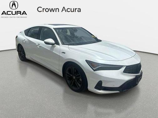 Platinum White Pearl 2023 Acura Integra A-Spec Technology