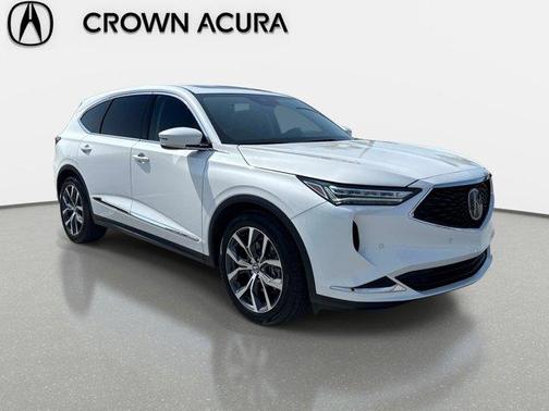 Platinum White Pearl 2023 Acura MDX Technology