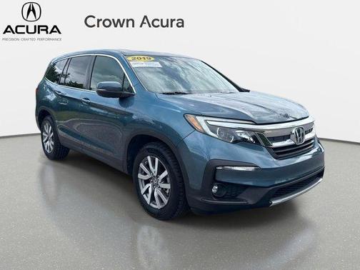 Steel Sapphire Metallic 2019 Honda Pilot EX-L