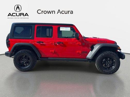 Firecracker Red Clearcoat 2025 Jeep Wrangler Sport