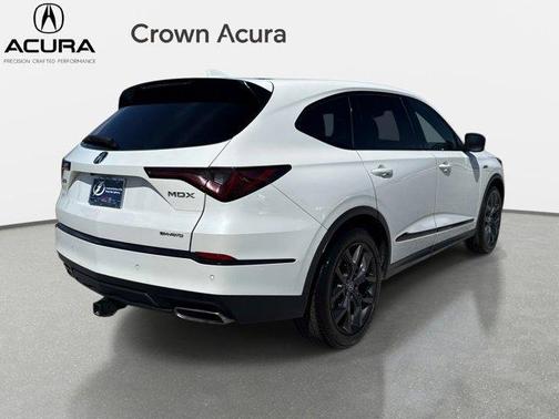 Platinum White 2023 Acura MDX A-Spec