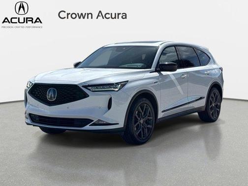 Platinum White 2023 Acura MDX A-Spec