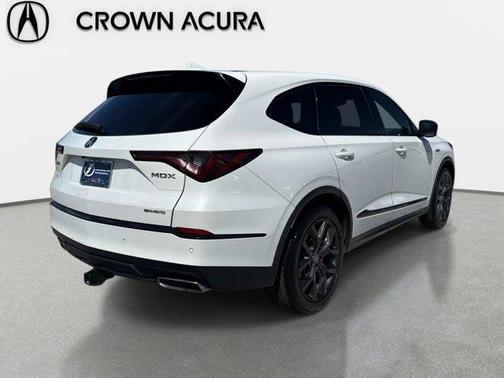 Platinum White 2023 Acura MDX A-Spec