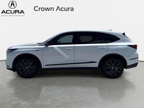 Platinum White 2023 Acura MDX A-Spec