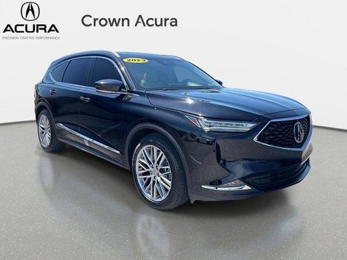 Majestic Black Pearl 2023 Acura MDX Advance
