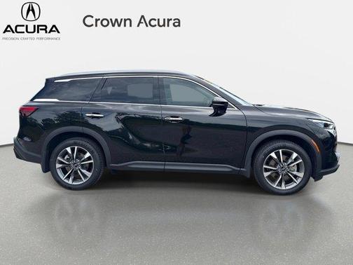 Diamond Black 2024 INFINITI QX60 Luxe