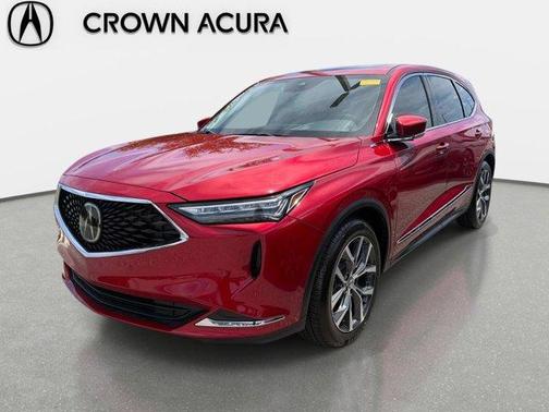 Performance Red Pearl 2023 Acura MDX Technology