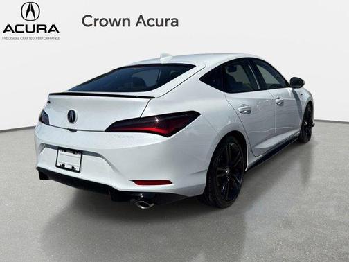 Platinum White Pearl 2026 Acura Integra w/A-Spec Package