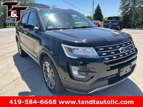 Shadow Black 2016 Ford Explorer Limited
