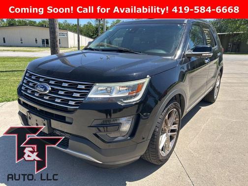 Shadow Black 2016 Ford Explorer Limited